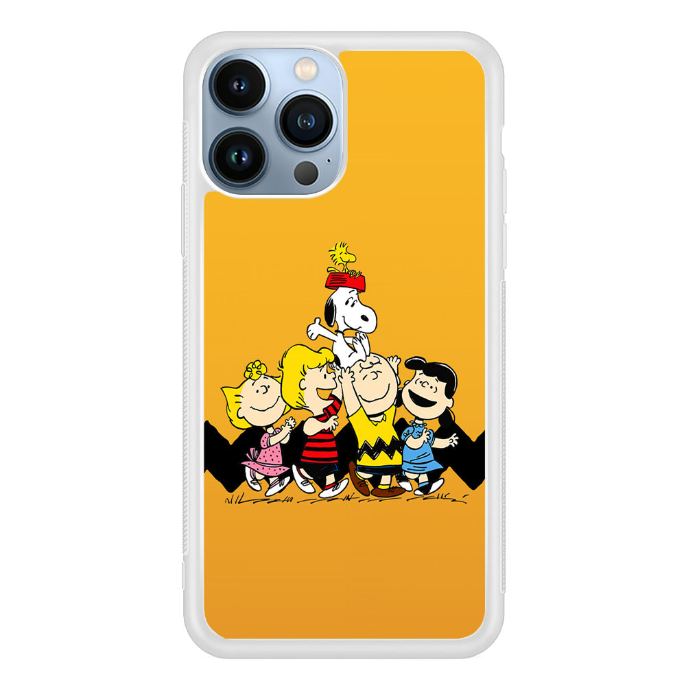 Snoopy Friendship Forever iPhone 13 Pro Max Case