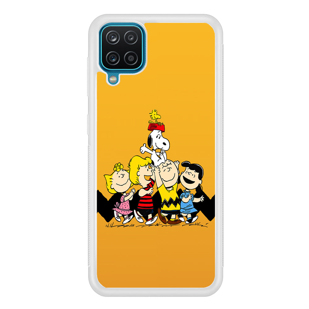 Snoopy Friendship Forever Samsung Galaxy A12 Case