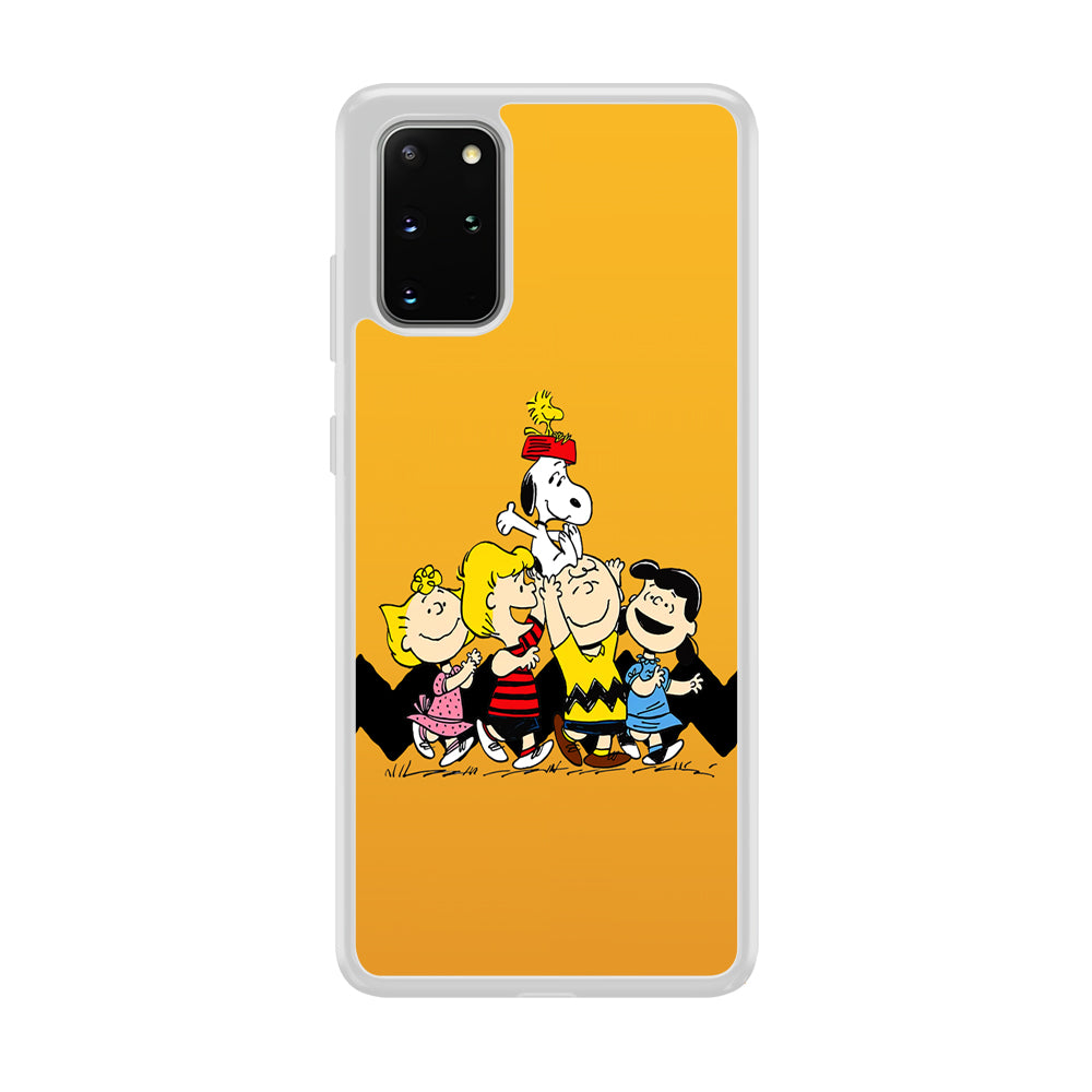 Snoopy Friendship Forever Samsung Galaxy S20 Plus Case