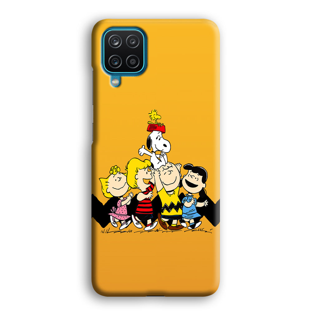 Snoopy Friendship Forever Samsung Galaxy A12 Case