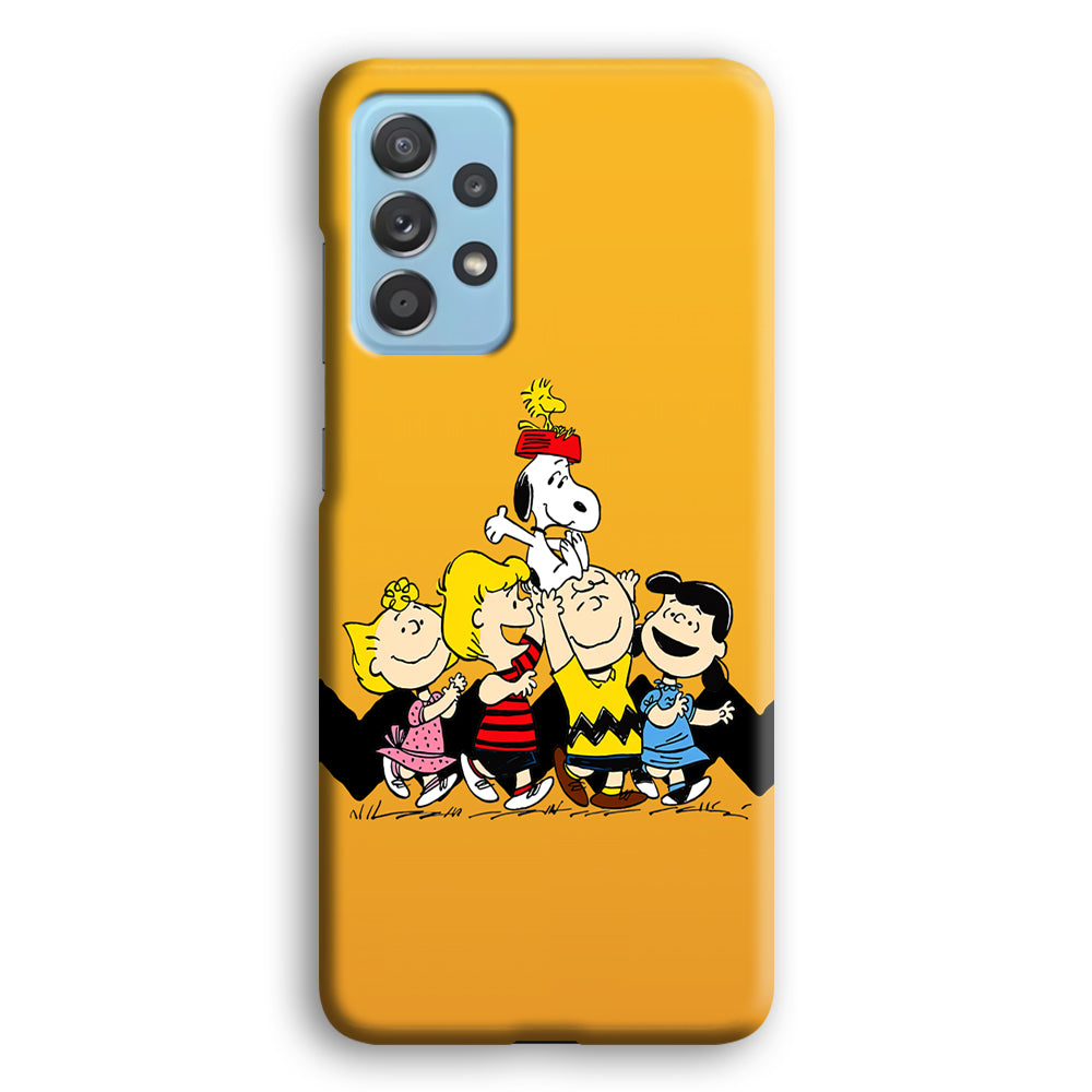 Snoopy Friendship Forever Samsung Galaxy A72 Case