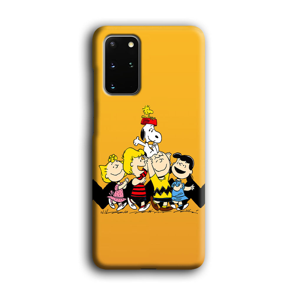 Snoopy Friendship Forever Samsung Galaxy S20 Plus Case