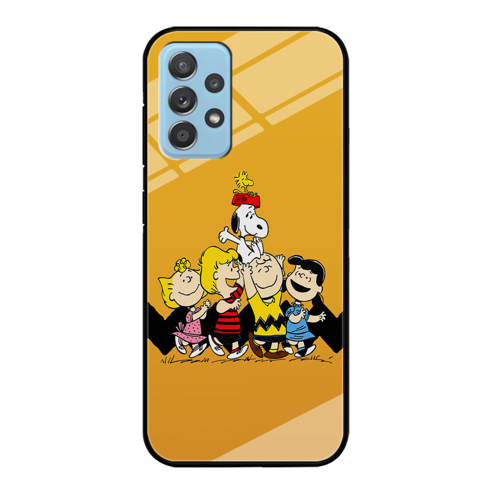 Snoopy Friendship Forever Samsung Galaxy A72 Case