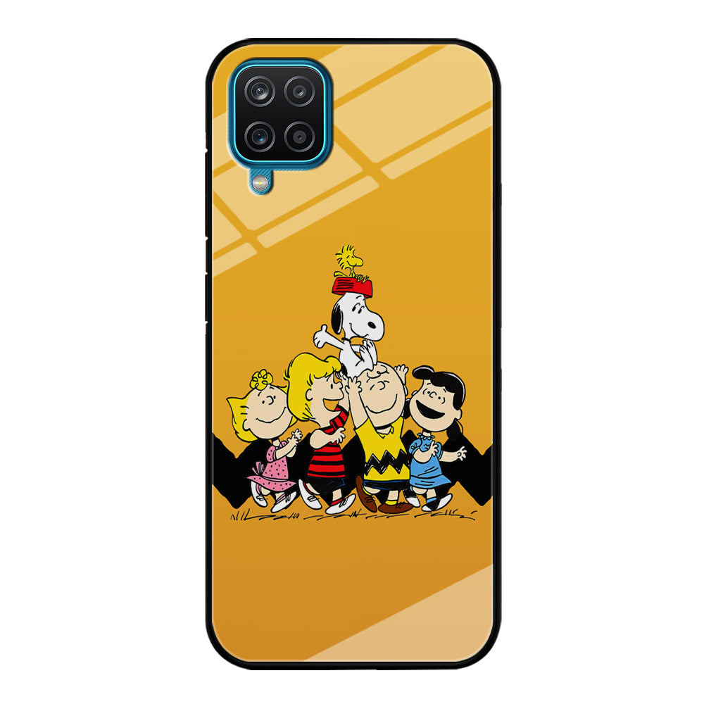 Snoopy Friendship Forever Samsung Galaxy A12 Case