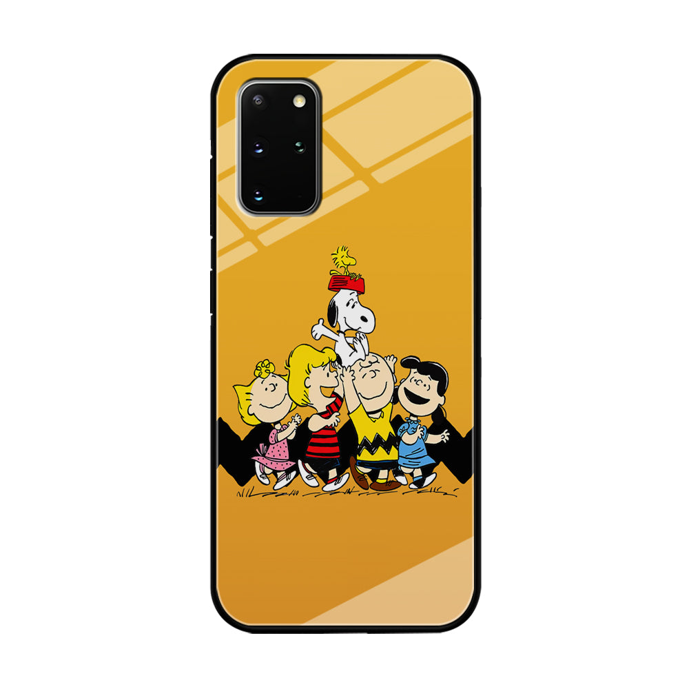 Snoopy Friendship Forever Samsung Galaxy S20 Plus Case