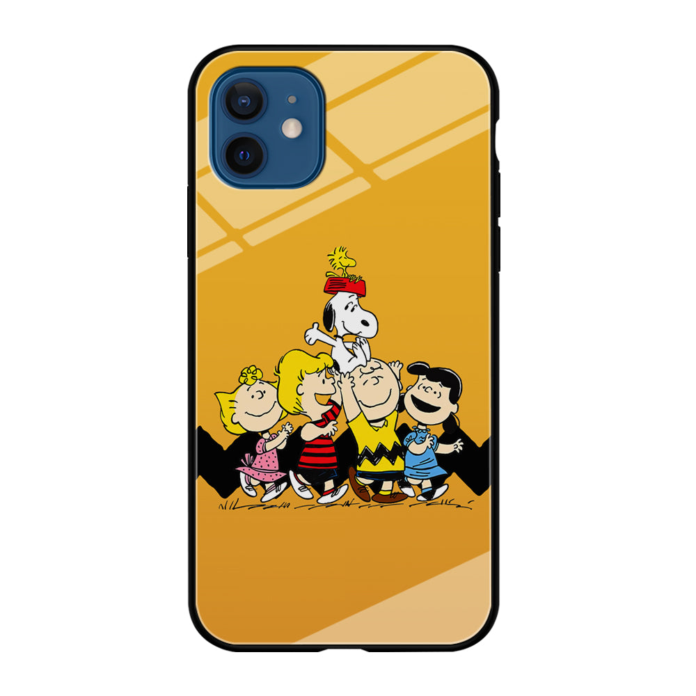 Snoopy Friendship Forever iPhone 12 Case