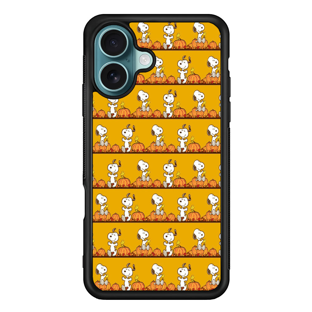 Snoopy Happy farm Fruit iPhone 16 Case
