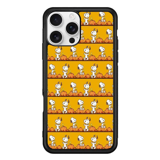 Snoopy Happy farm Fruit iPhone 16 Pro Case