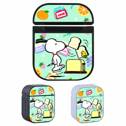 Snoopy Morning Breakfast Apple Airpods Case