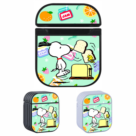 Snoopy Morning Breakfast Apple Airpods Case