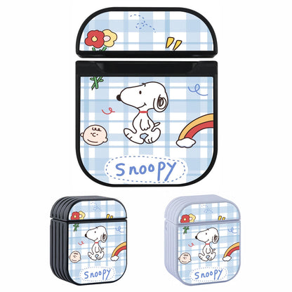 Snoopy Pattern of Square Apple Airpods Case