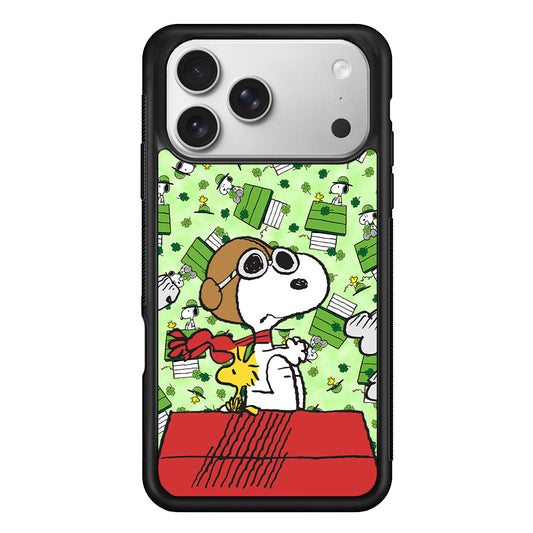 Snoopy Pilot Role iPhone 17 Pro Max Case