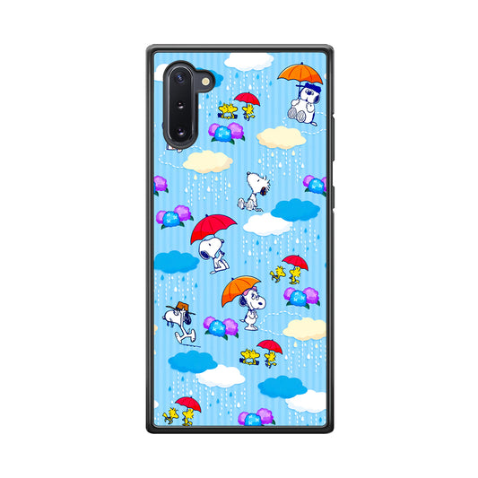 Snoopy Rainy Moment Aesthetic Samsung Galaxy Note 10 Case