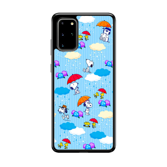 Snoopy Rainy Moment Aesthetic Samsung Galaxy S20 Plus Case