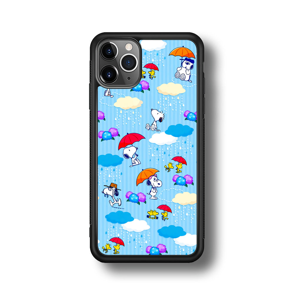 Snoopy Rainy Moment Aesthetic iPhone 11 Pro Max Case