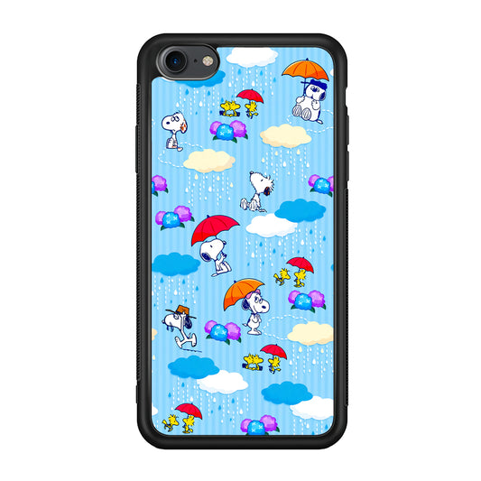 Snoopy Rainy Moment Aesthetic iPhone 8 Case