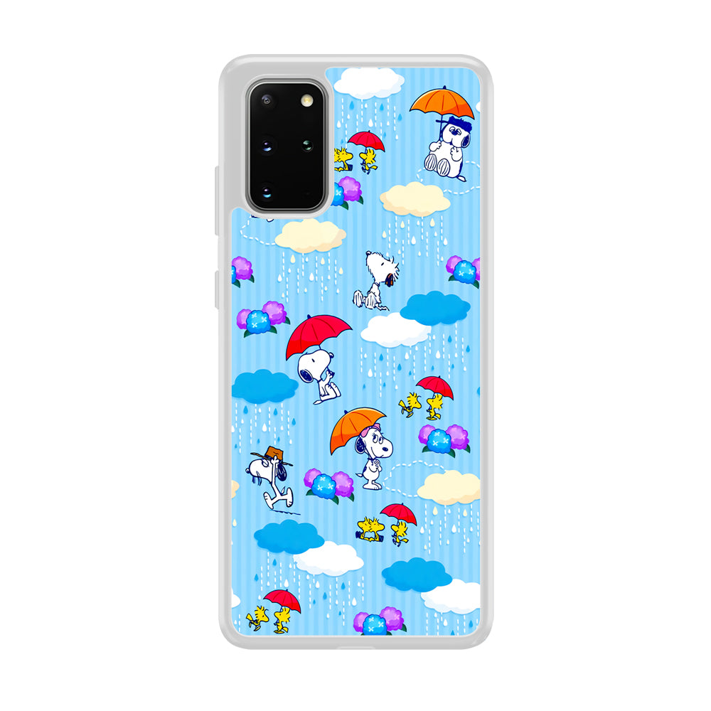 Snoopy Rainy Moment Aesthetic Samsung Galaxy S20 Plus Case