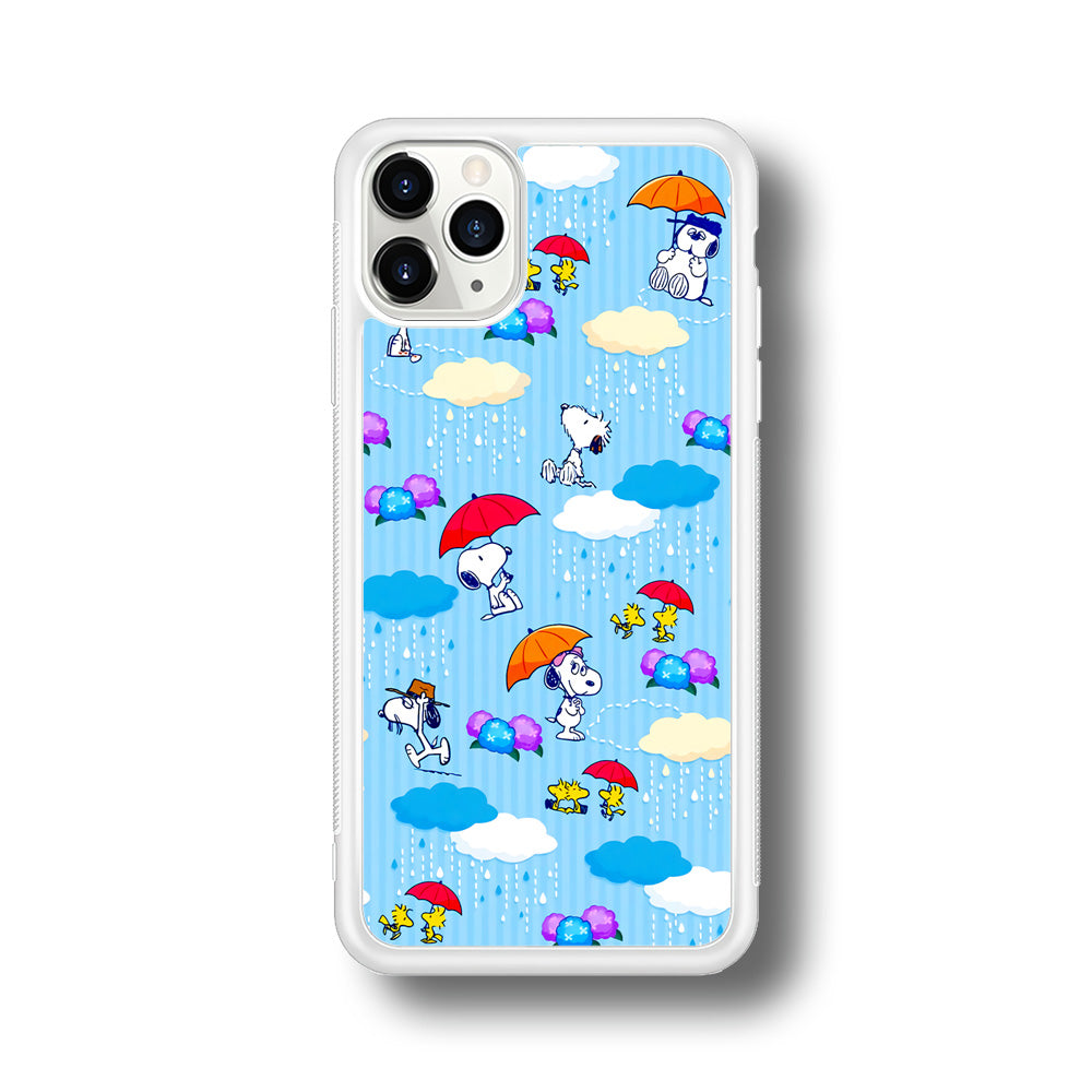 Snoopy Rainy Moment Aesthetic iPhone 11 Pro Case