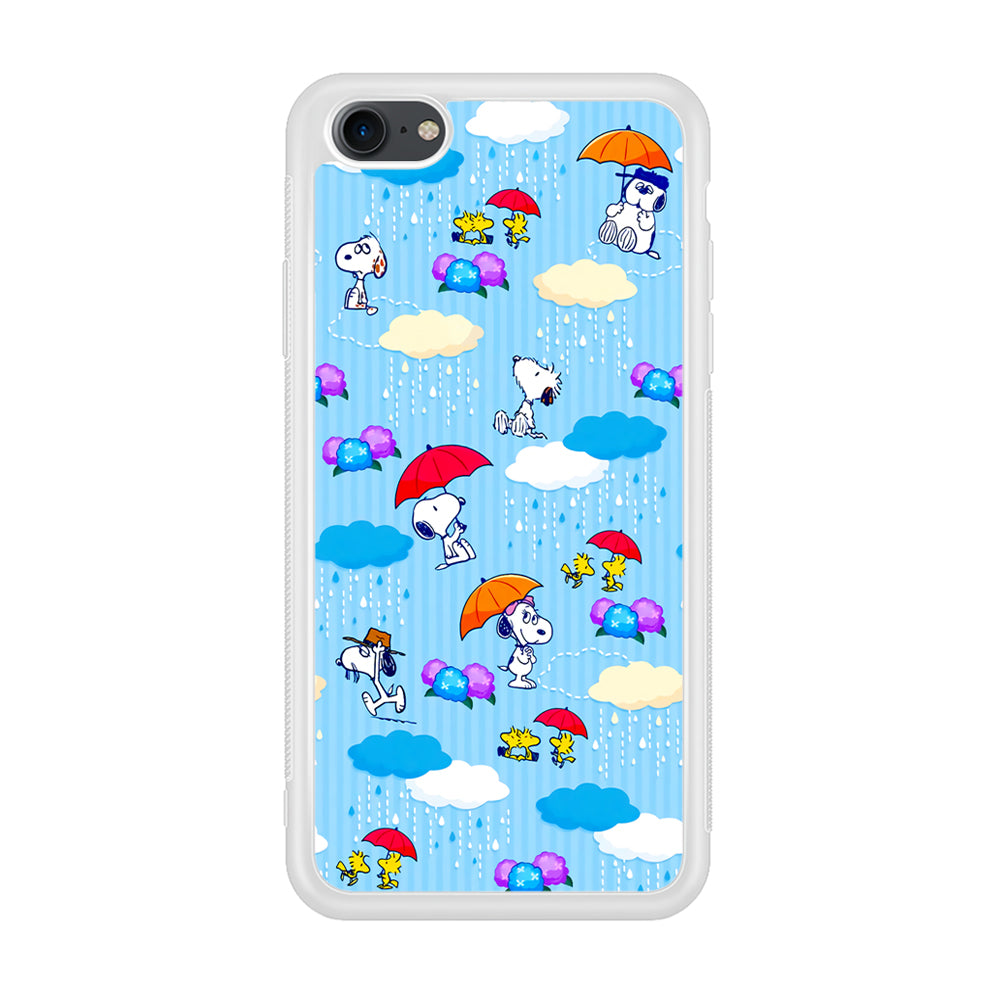 Snoopy Rainy Moment Aesthetic iPhone 8 Case