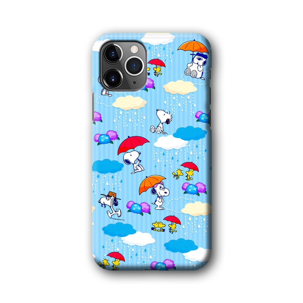 Snoopy Rainy Moment Aesthetic iPhone 11 Pro Case