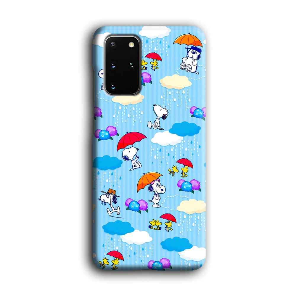 Snoopy Rainy Moment Aesthetic Samsung Galaxy S20 Plus Case