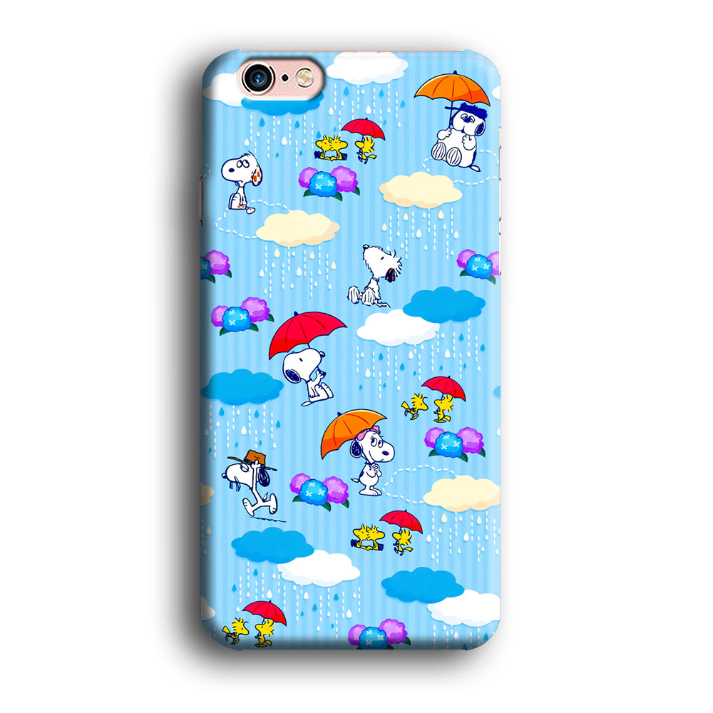 Snoopy Rainy Moment Aesthetic iPhone 6 Plus | 6s Plus Case