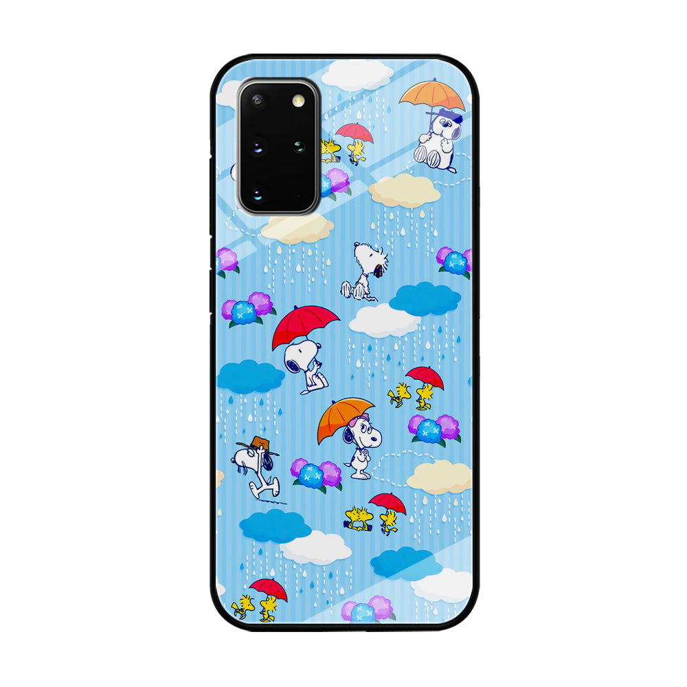 Snoopy Rainy Moment Aesthetic Samsung Galaxy S20 Plus Case