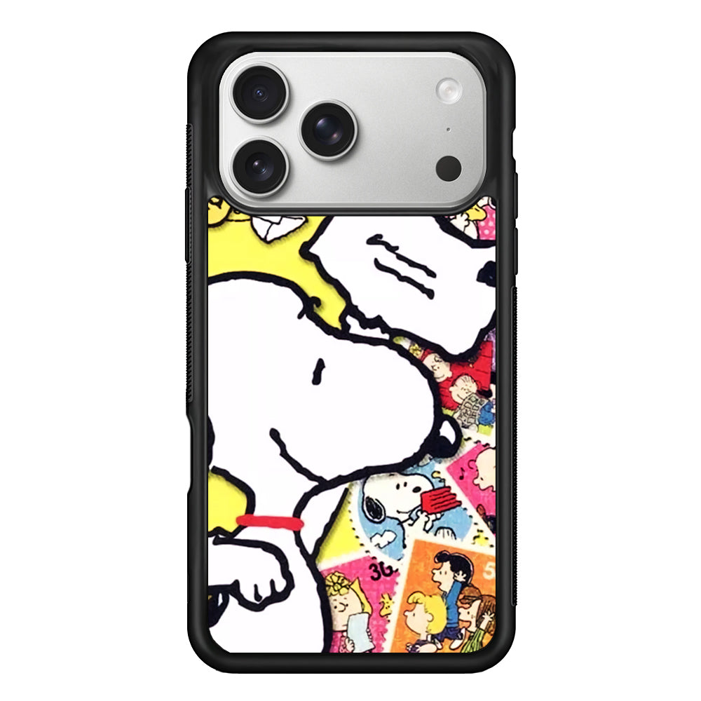 Snoopy Sending The Letter iPhone 17 Pro Max Case