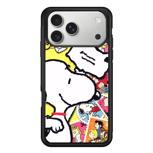 Snoopy Sending The Letter iPhone 17 Pro Max Case
