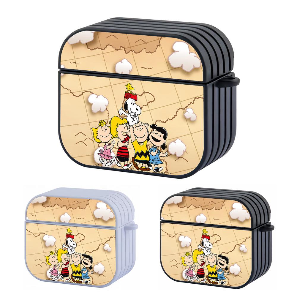 Snoopy Together Around The World Apple Airpods 4 Case