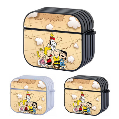 Snoopy Together Around The World Apple Airpods 4 Case