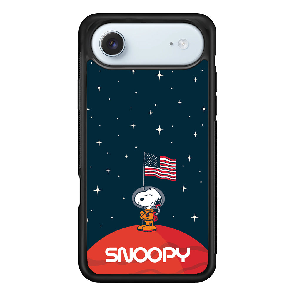 Snoopy Visiting The Moon iPhone 17 Air Case