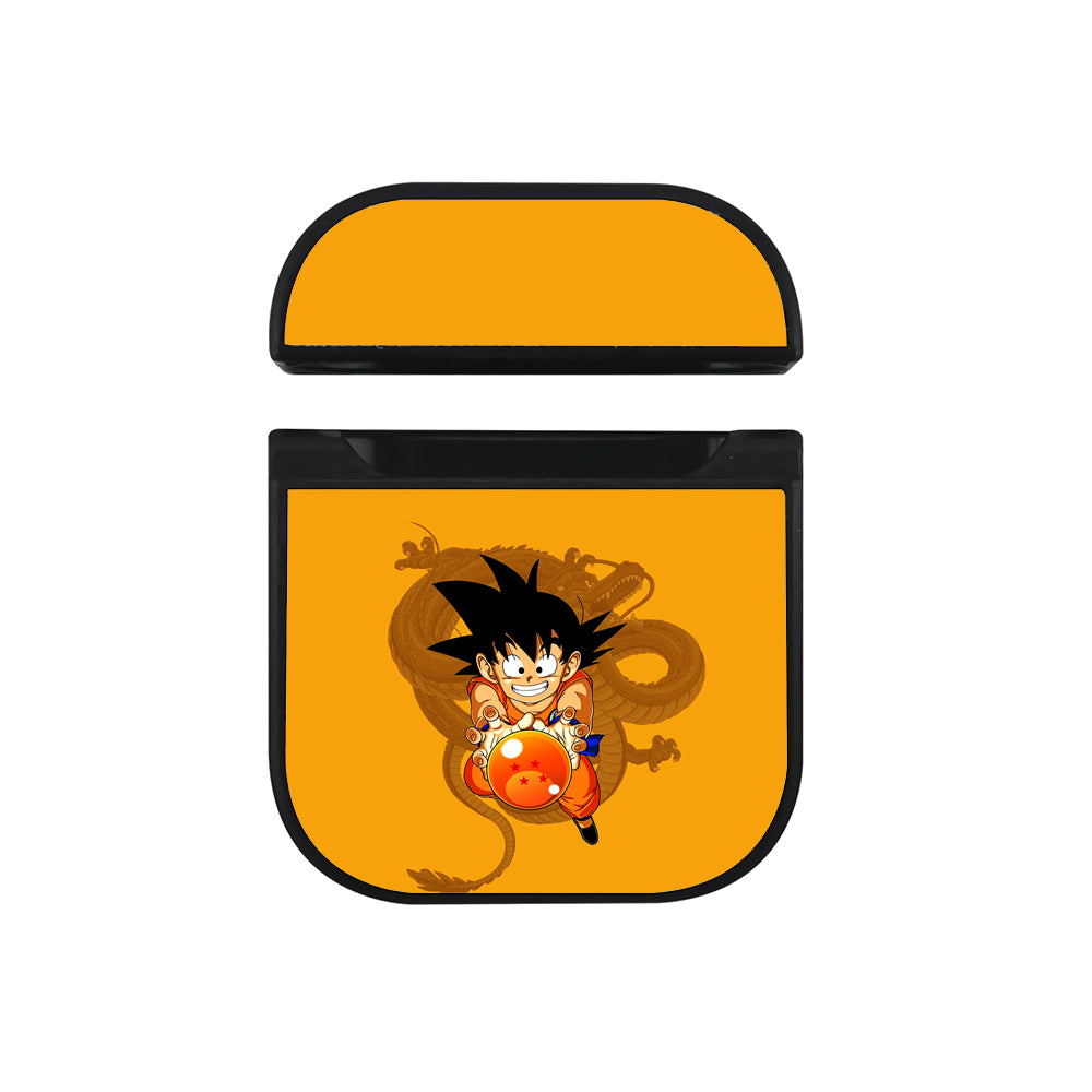 Son Goku Dragon Ball Z Apple Airpods Case Black