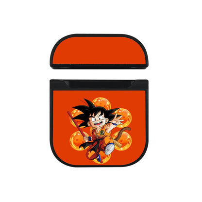 Son Goku Seven Dragon Ball Apple Airpods Case Black
