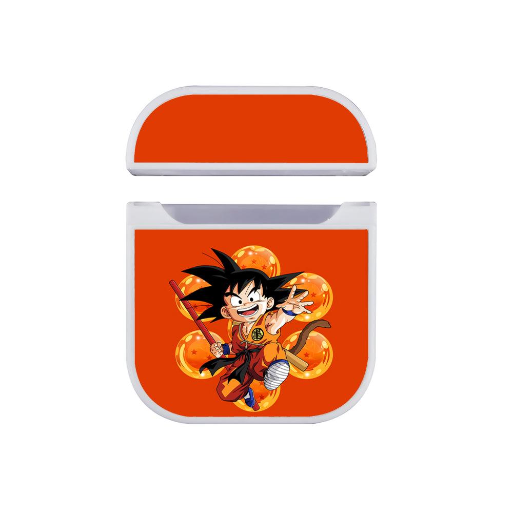 Son Goku Seven Dragon Ball Apple Airpods Case White