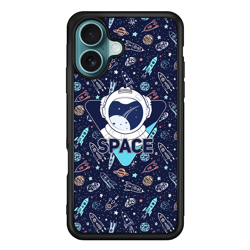 Space with Cosmic Life iPhone 16 Case