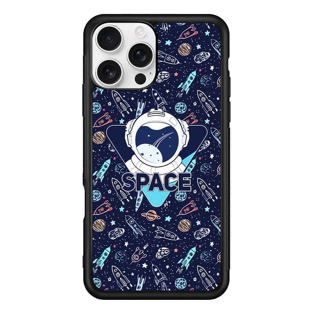 Space with Cosmic Life iPhone 16 Pro Case
