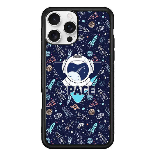 Space with Cosmic Life iPhone 16 Pro Case
