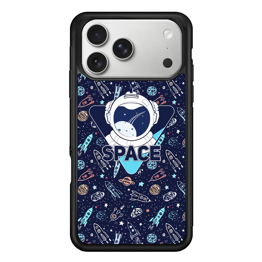 Space with Cosmic Life iPhone 17 Pro Max Case