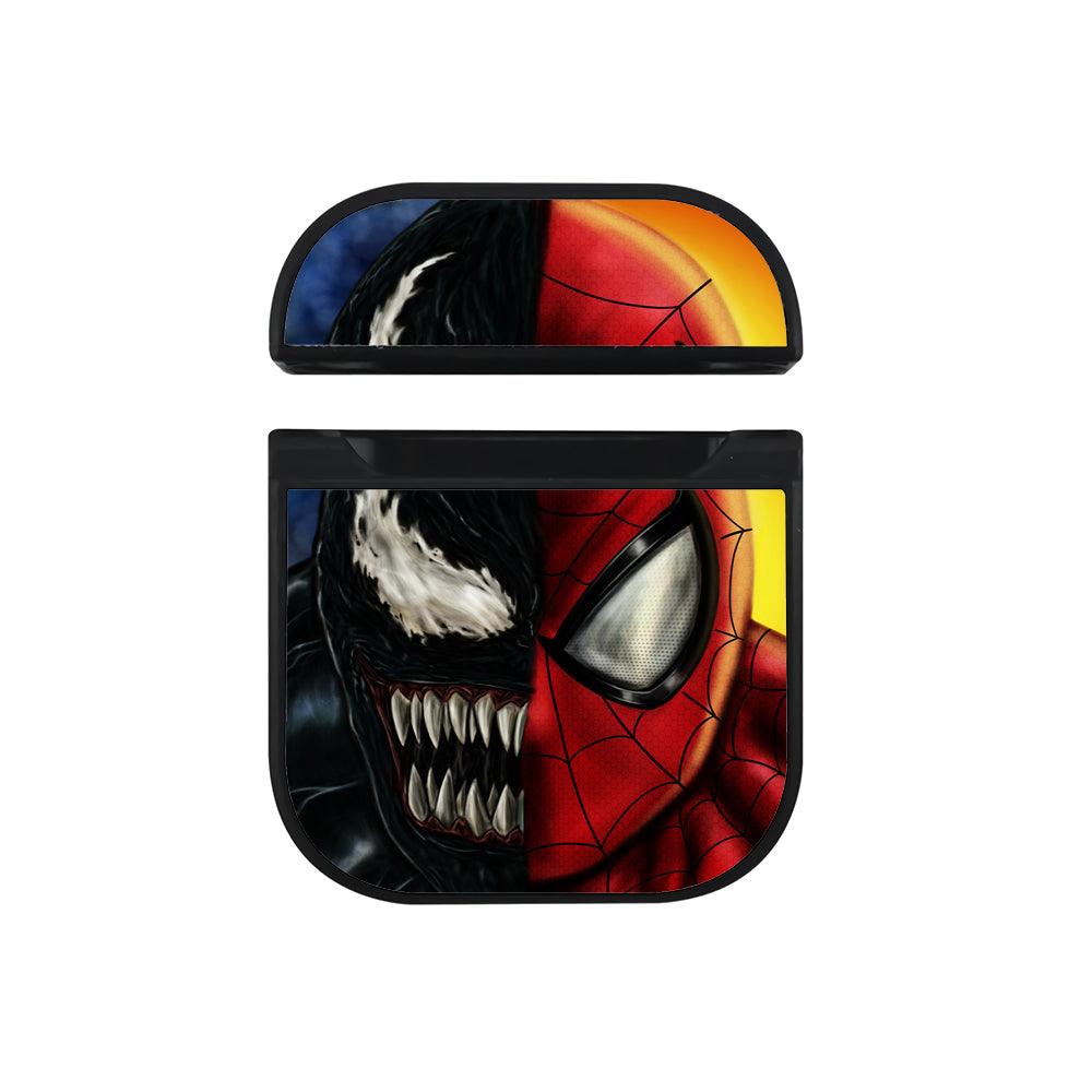 Spider-Man VS Venom Superhero Apple Airpods Case Black