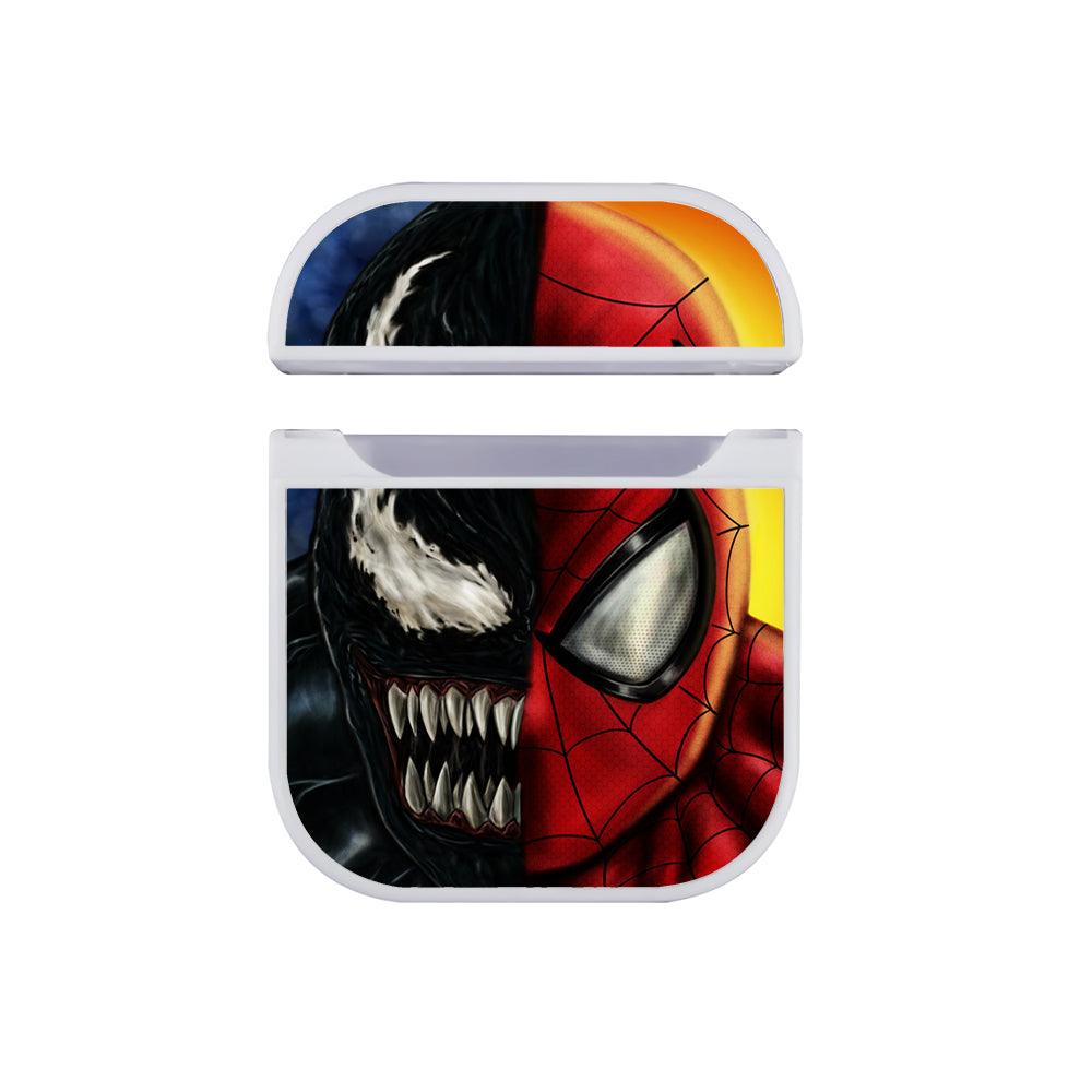Spider-Man VS Venom Superhero Apple Airpods Case White