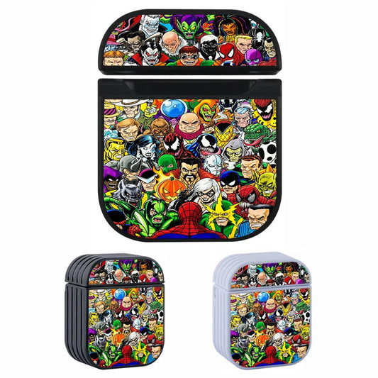Spider-Man and His Enemies Comic Apple Airpods Case