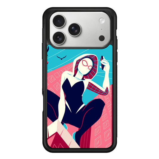 Spider Gwen Call The Comrade iPhone 17 Pro Max Case