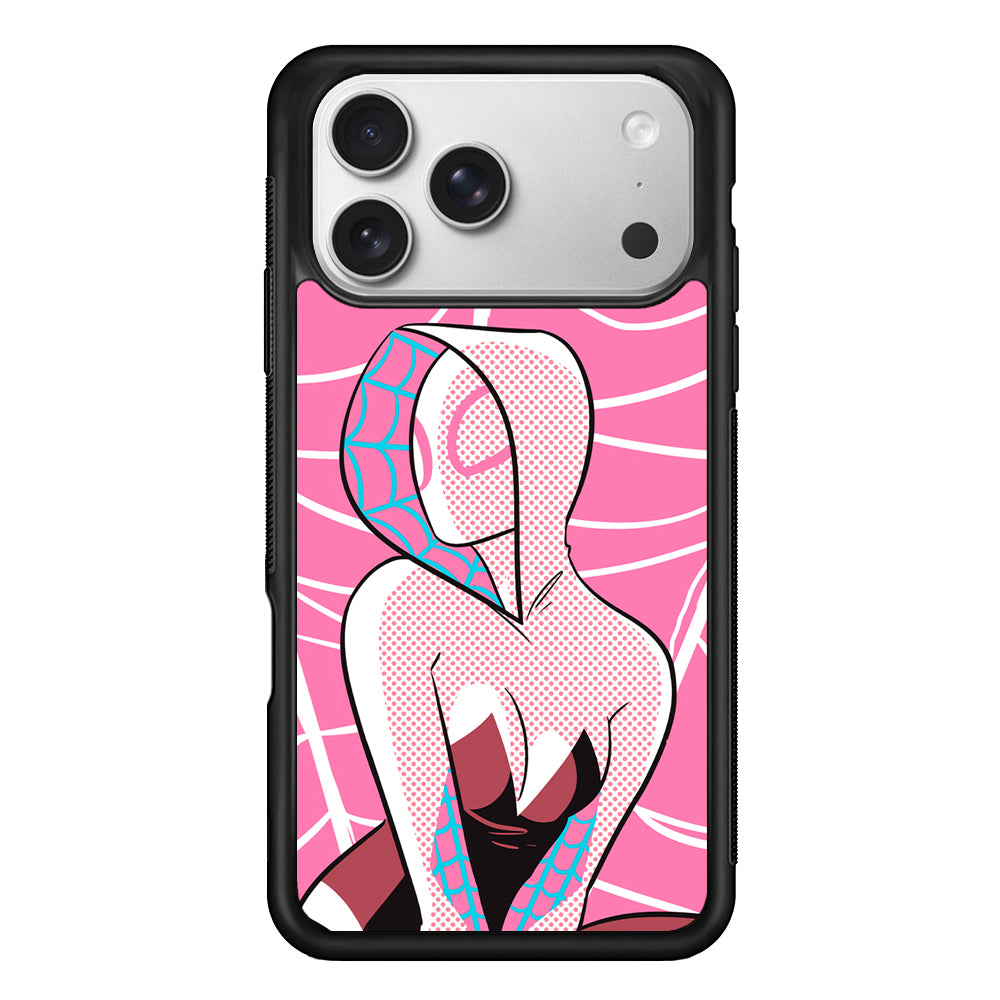 Spider Gwen Pink Theme iPhone 17 Pro Max Case