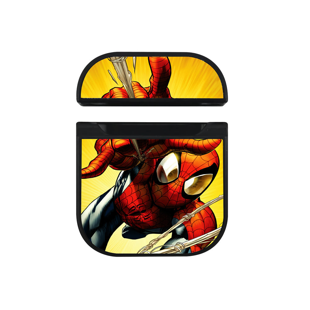 Spiderman Action Moment Apple Airpods Case Black