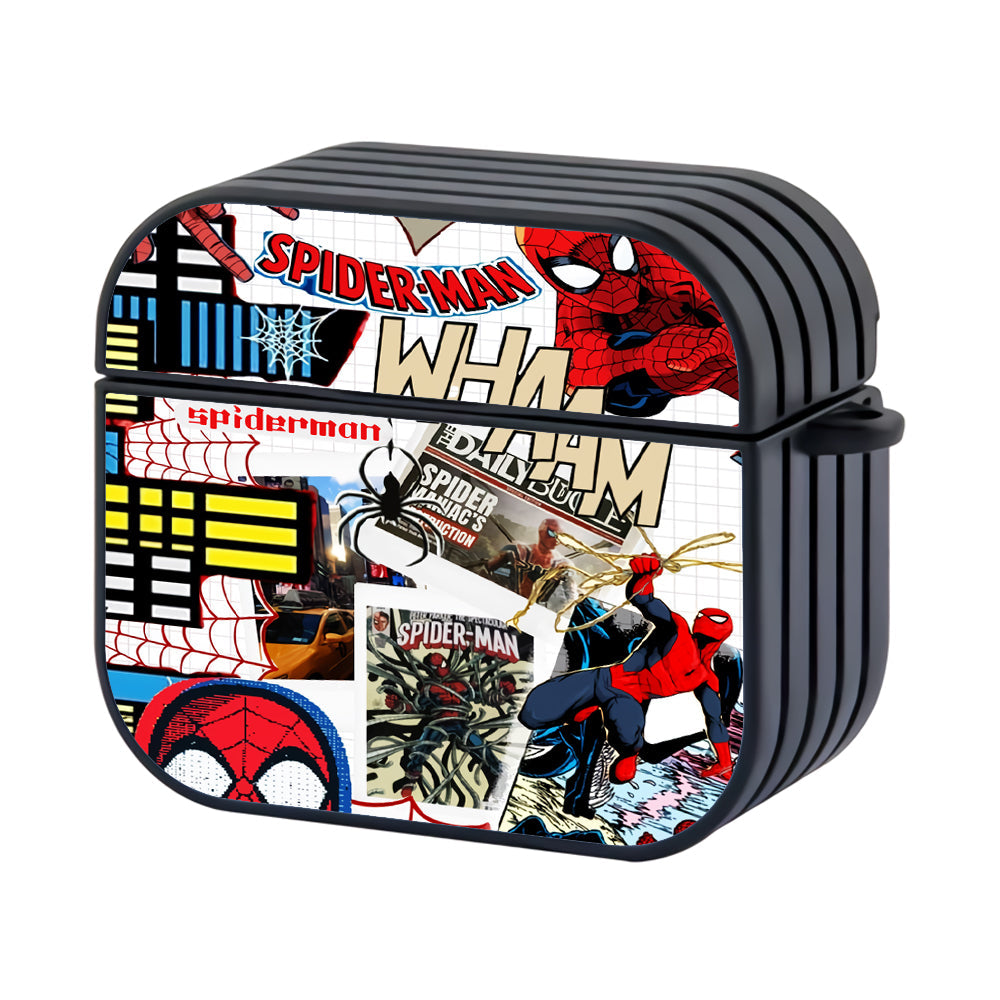 Spiderman Aesthetic Of Comic Apple Airpods 4 Case