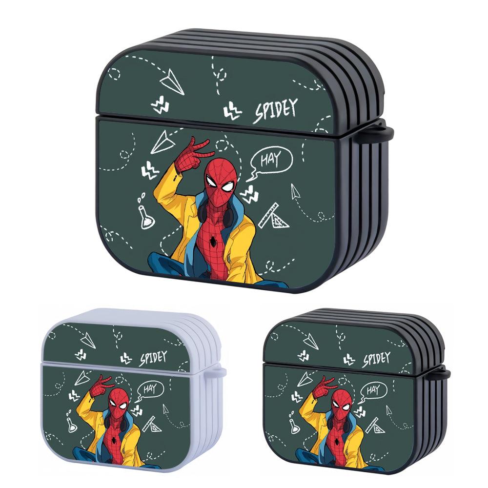 Spiderman Chemist Student Apple Airpods 4 Case