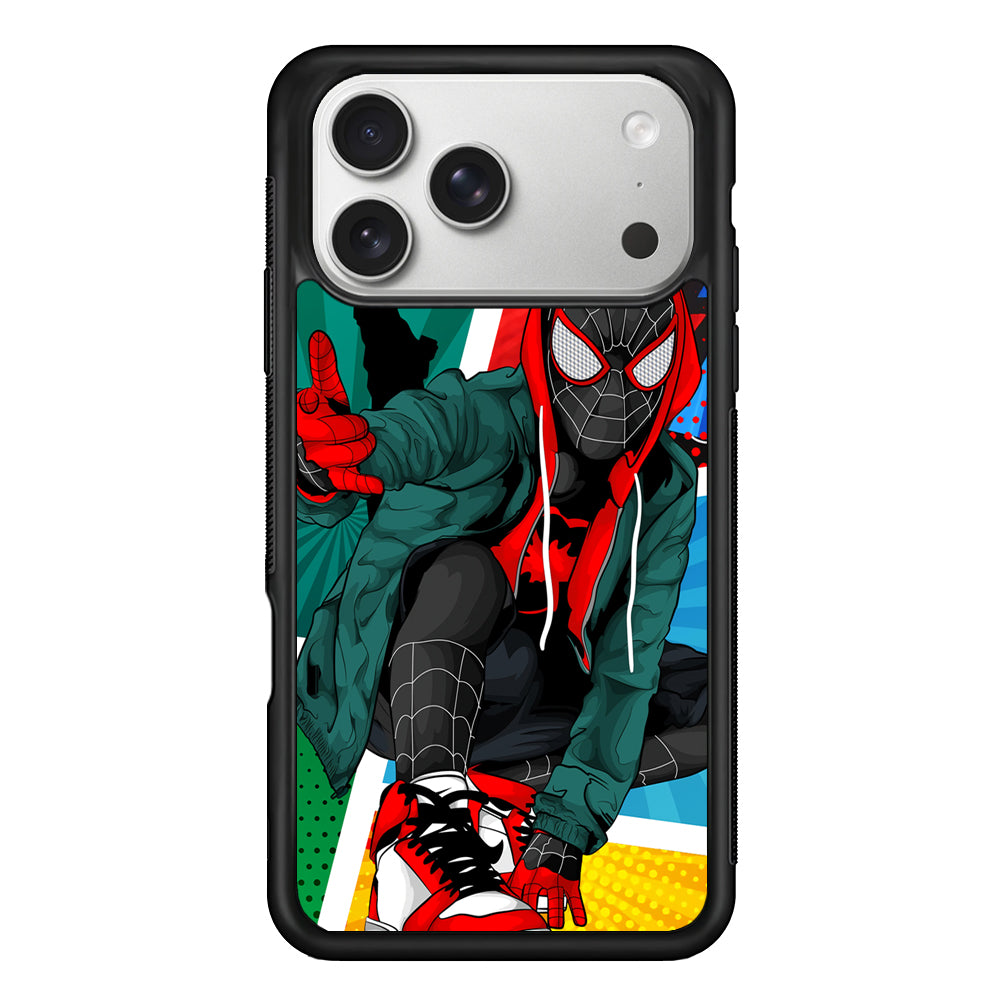 Spiderman Comic Art Work iPhone 17 Pro Max Case