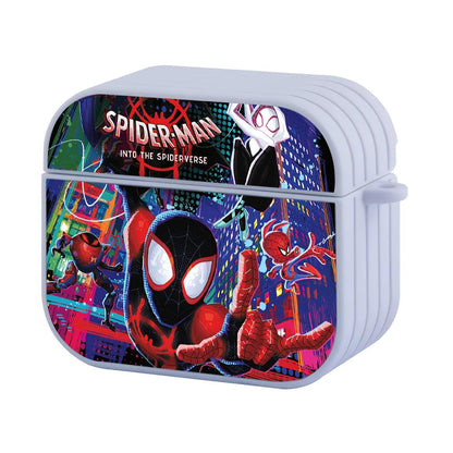 Spiderman Dimension of City Apple Airpods 4 Case White