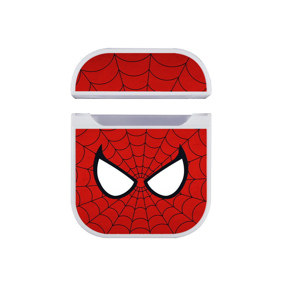 Spiderman Icon Of Hero Apple Airpods Case White